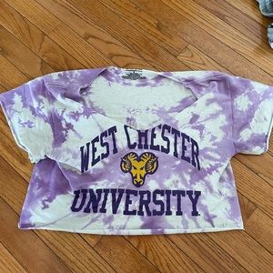 Tie dye west chester university shirt